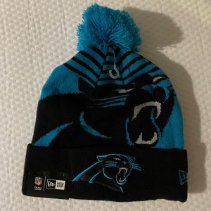 Panthers New Era beanie - brand new, never worn with tags